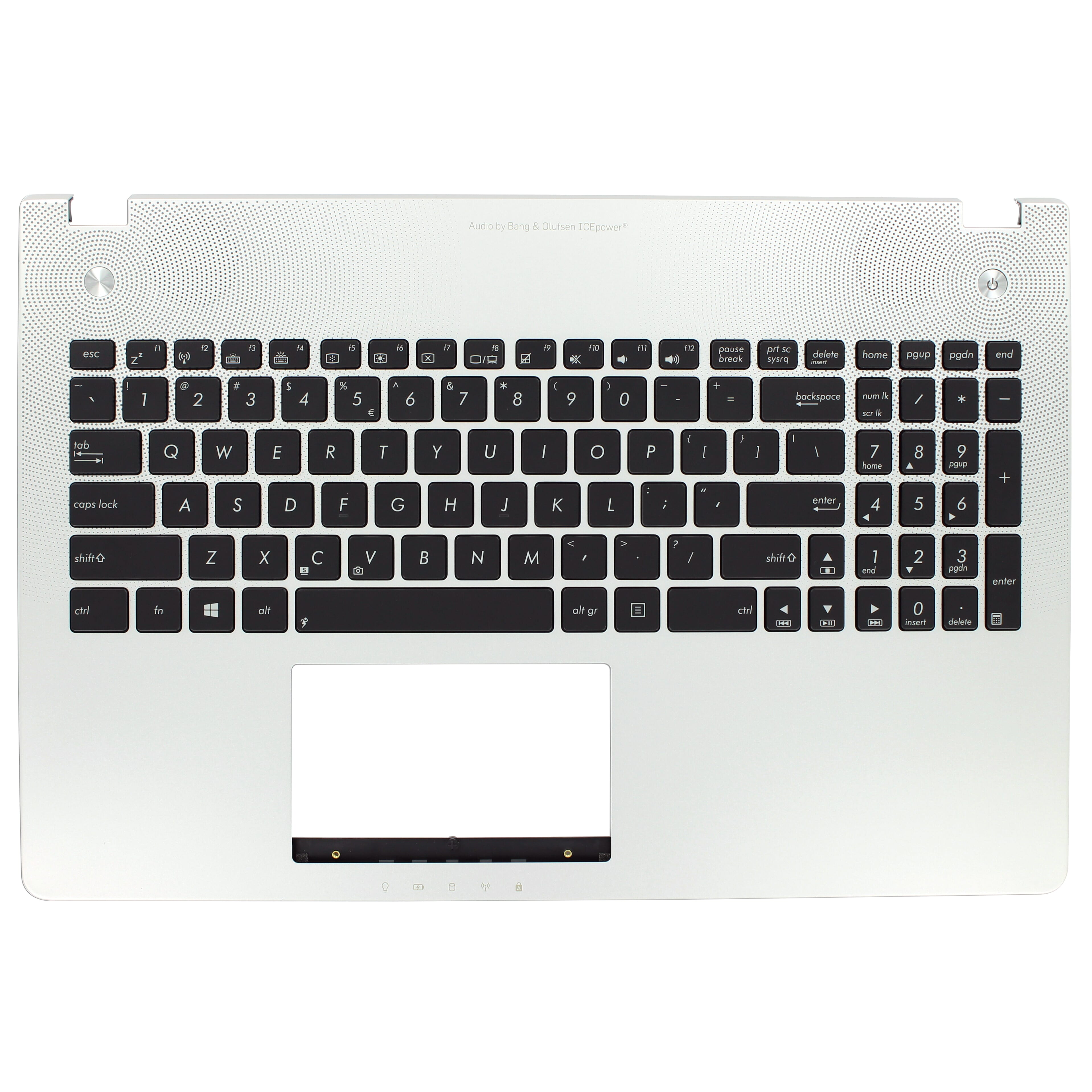 Asus Laptop Toetsenbord Qwerty US + Top Cover, Backlight