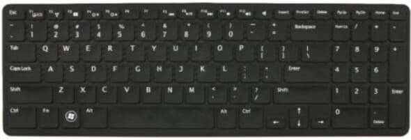 HP Laptop Toetsenbord Qwertz DE