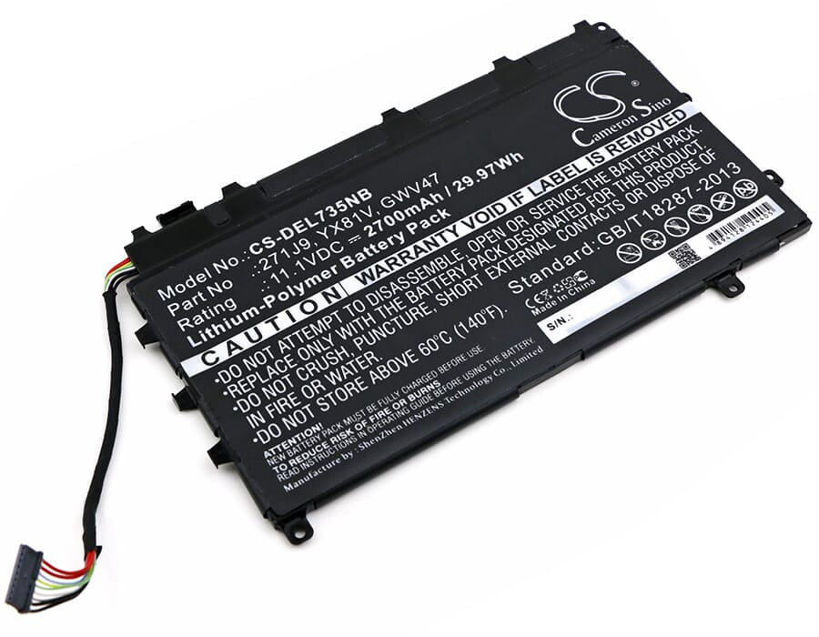 Laptop accu 2700mAh