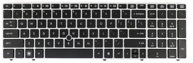 HP Laptop Toetsenbord Qwerty US + Trackpoint