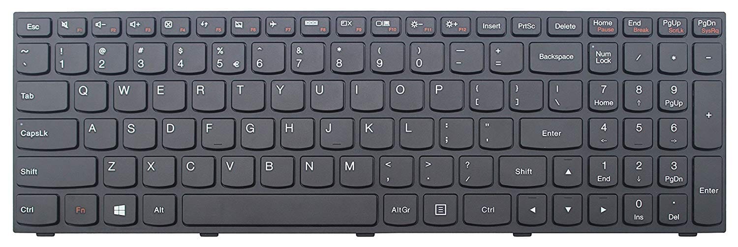 Lenovo Laptop Toetsenbord Qwerty US