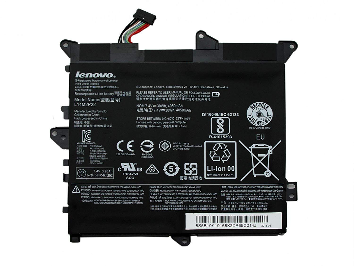 Lenovo Laptop Accu 4050mAh