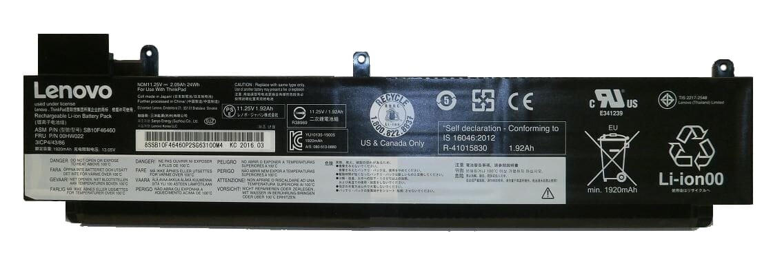 Lenovo Laptop Accu 2065 mAh