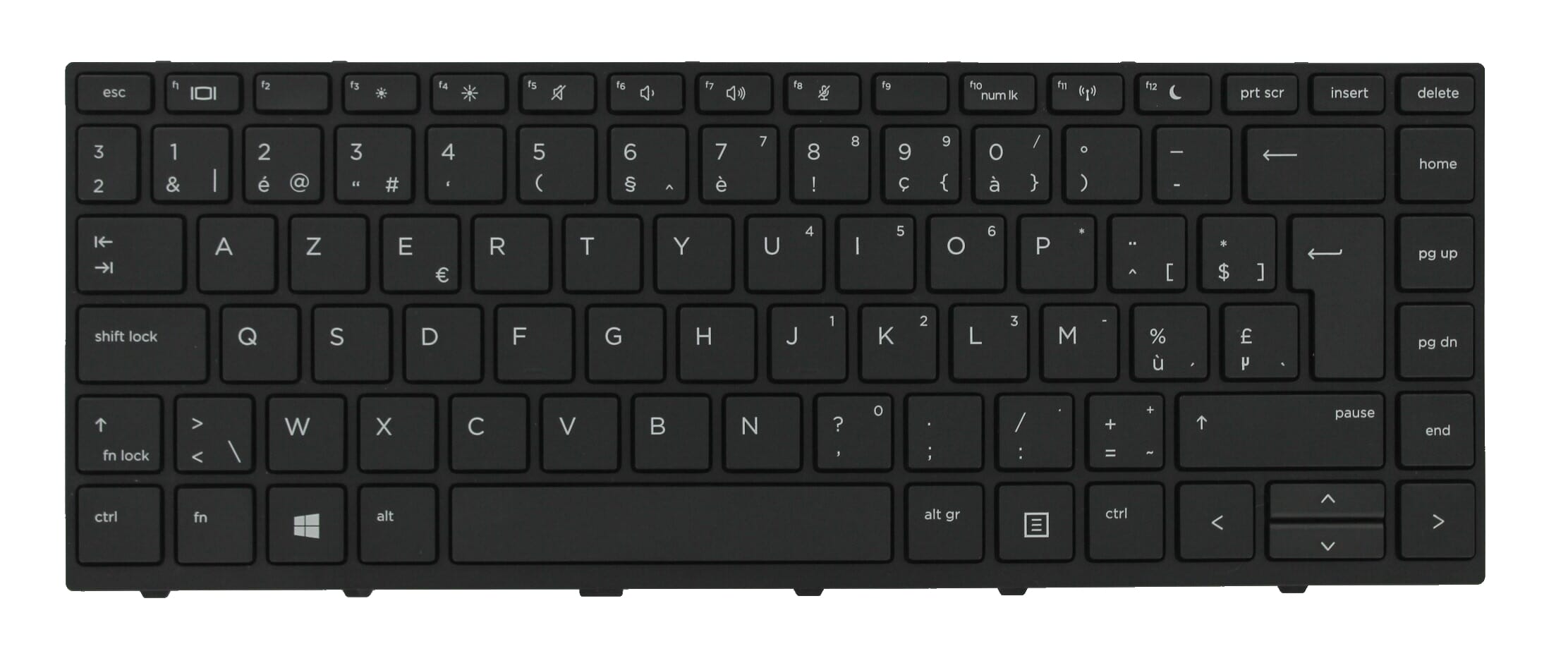 HP Laptop Toetsenbord Azerty BE