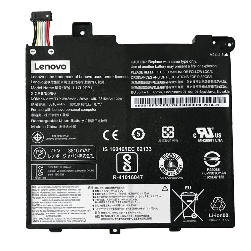 Lenovo Laptop Accu 3816 mAh