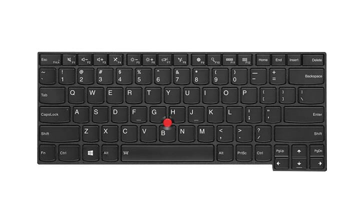 Lenovo Laptop Toetsenbord Azerty BE, Backlit