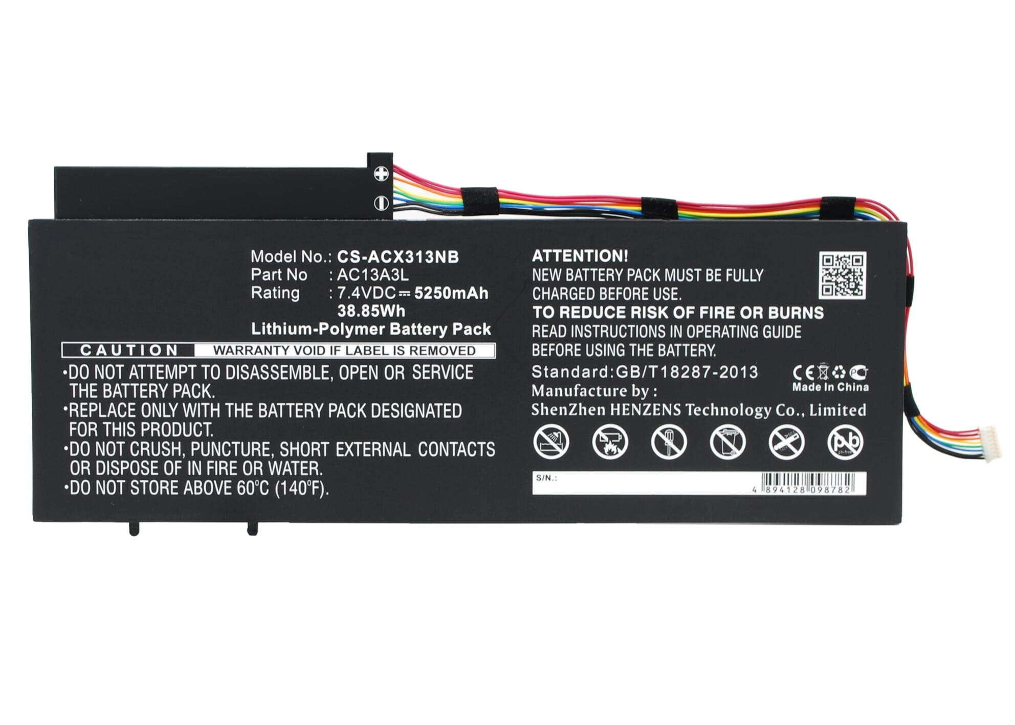 Laptop Accu 5250 mAh