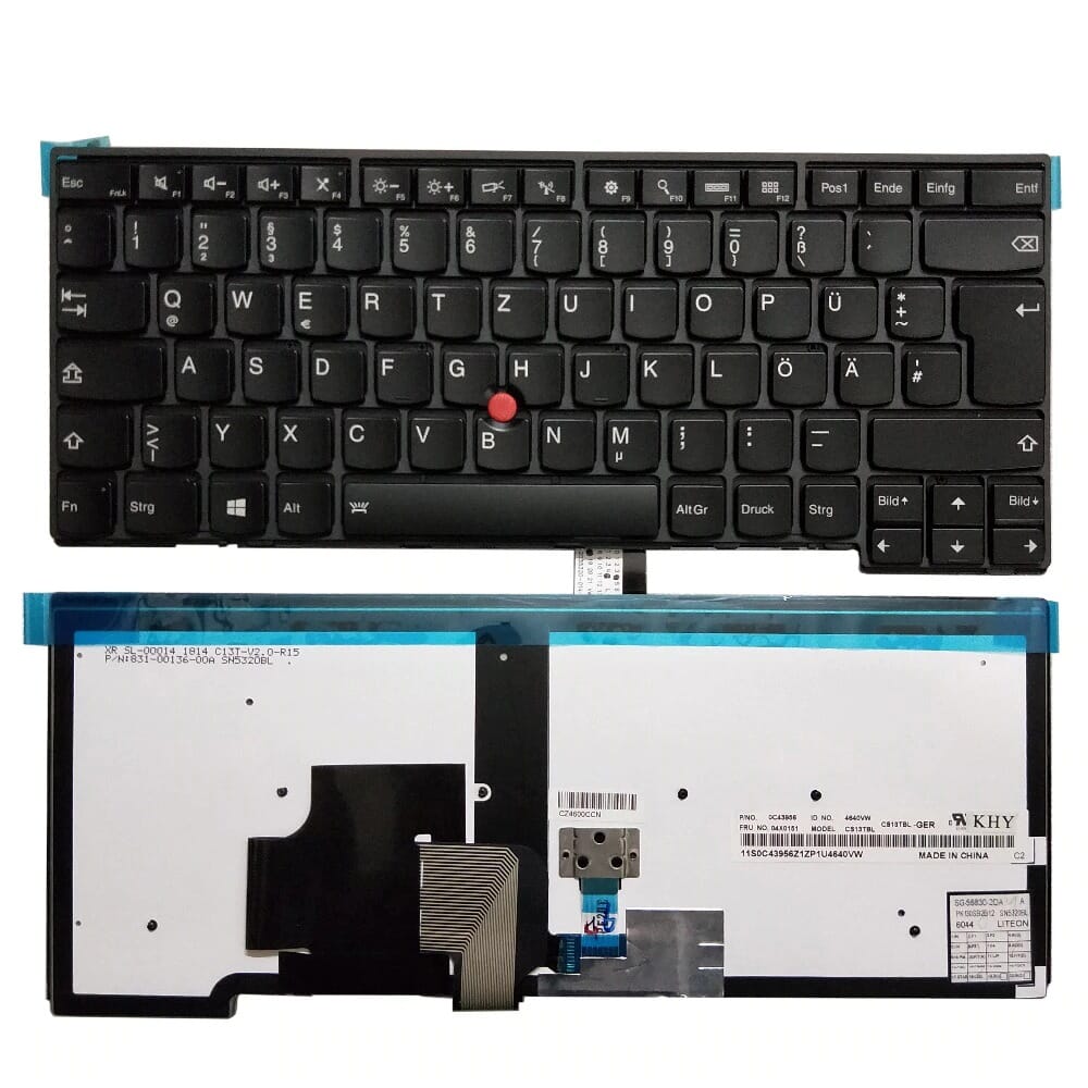 Lenovo Laptop Toetsenbord Qwertz DE