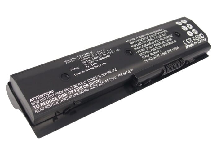 Laptop Accu Extended 6600mAh