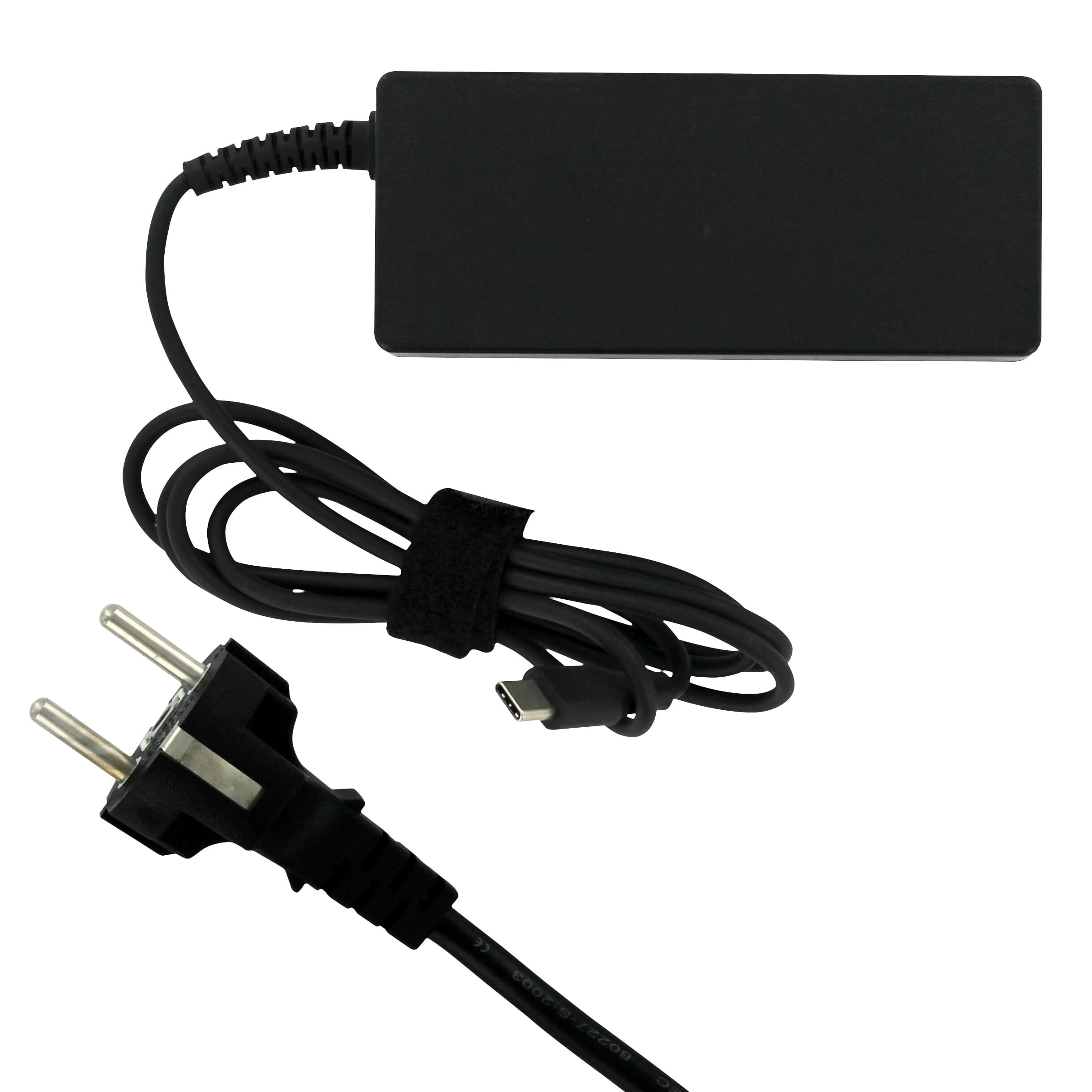 Laptop USB-C AC Adapter 65W Zwart