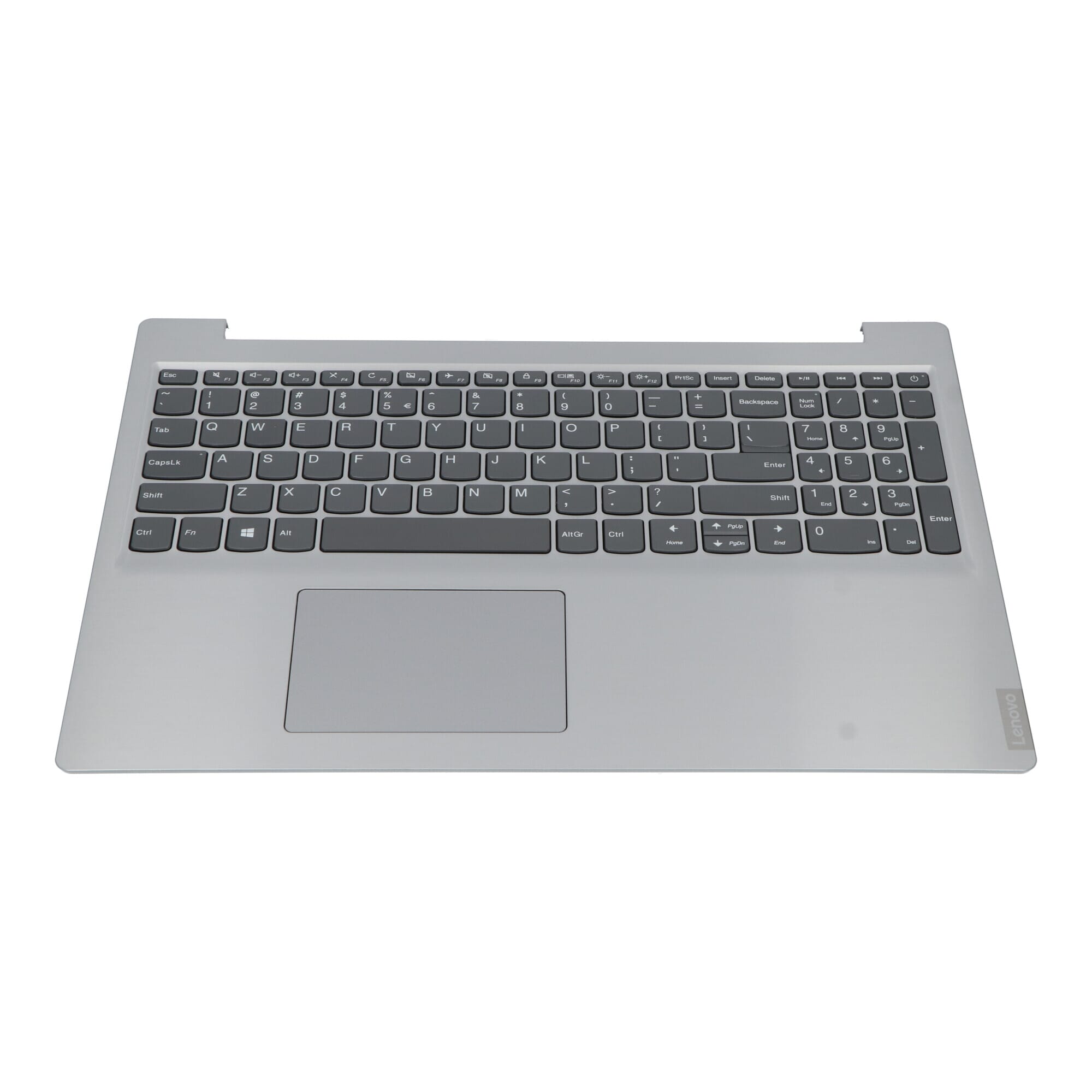 Lenovo Laptop Toetsenbord Qwerty US + Top Cover - Zilver