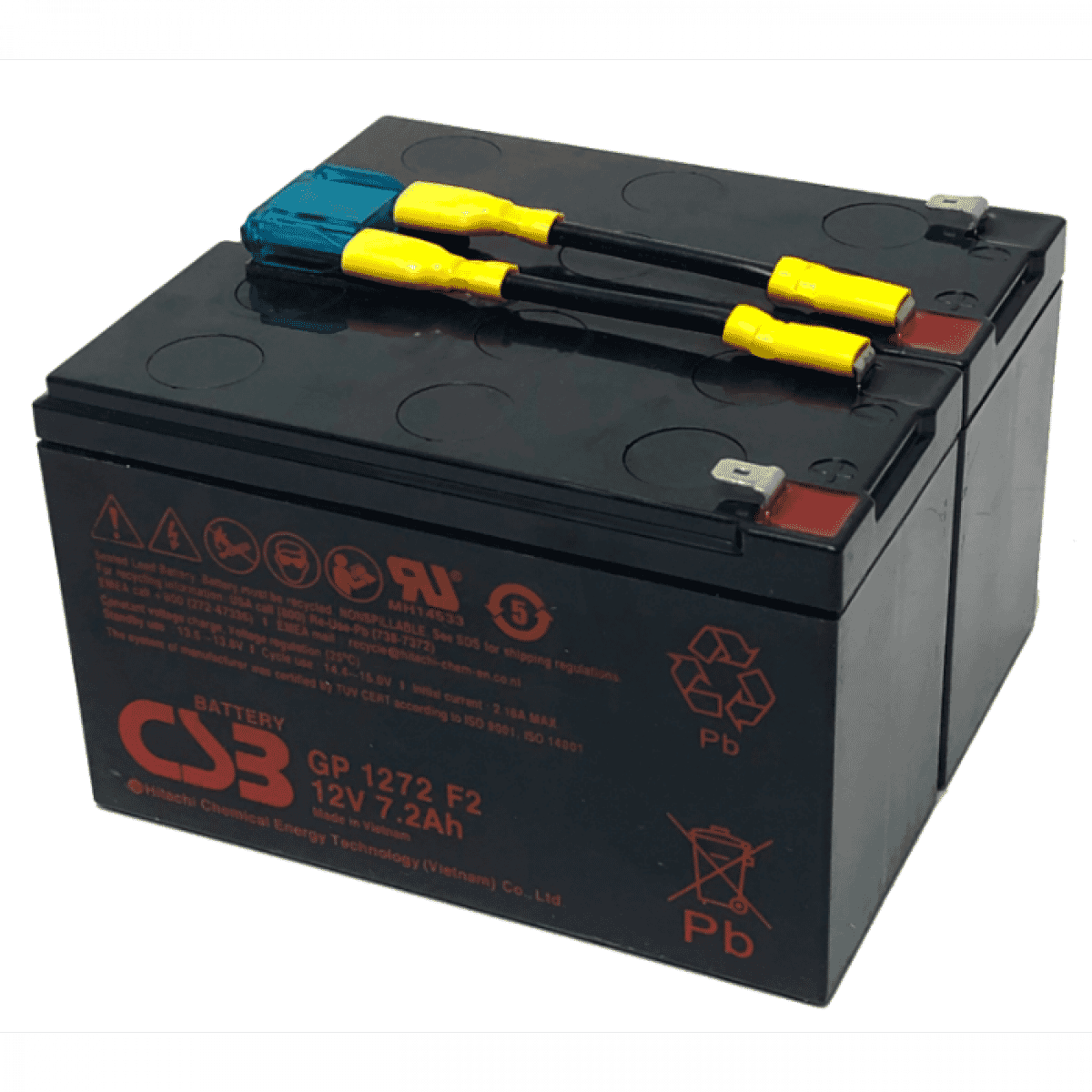 CSB UPS Batterij Vervangingsset RBC9 (incl. Kabels)