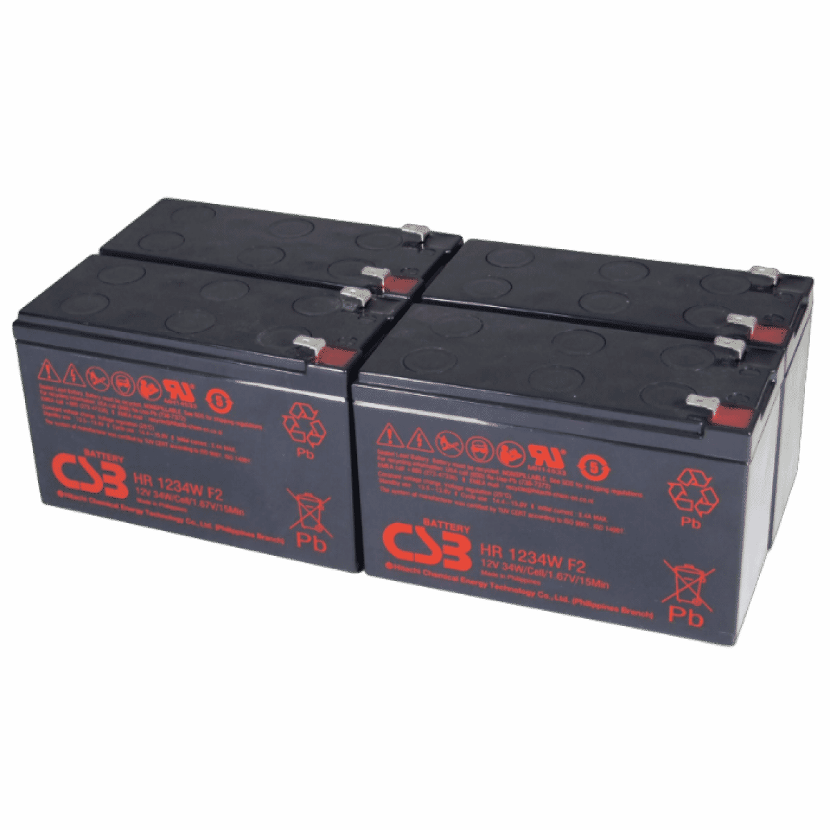 CSB UPS Batterij Vervangingsset RBC24