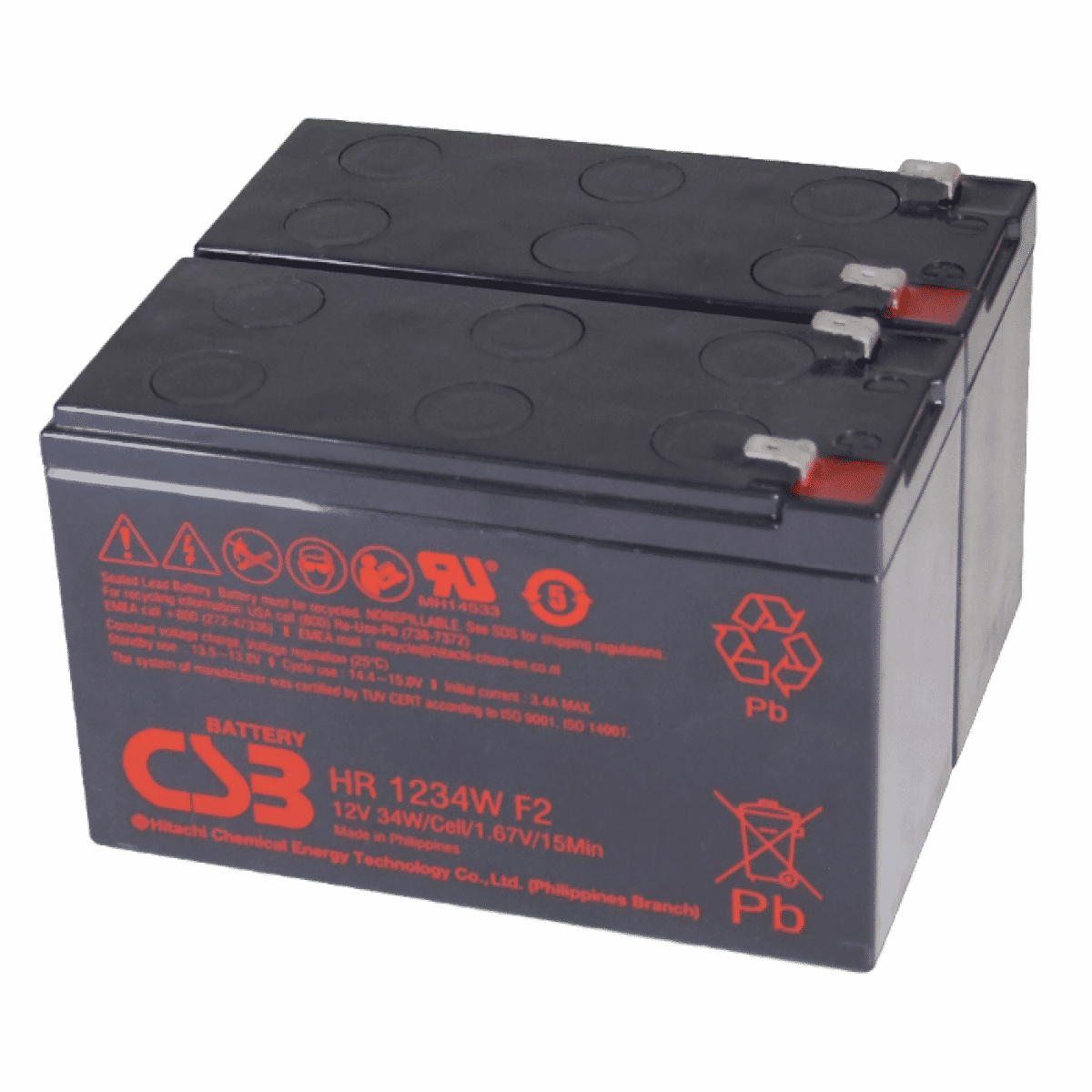 CSB UPS Batterij Vervangingsset RBC109