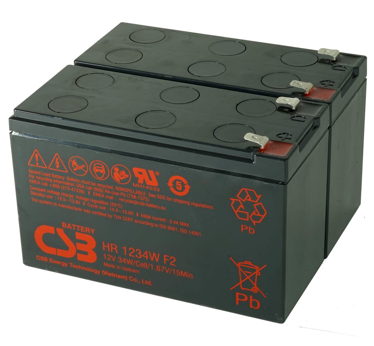 CSB UPS Batterij Vervangingsset RBC160