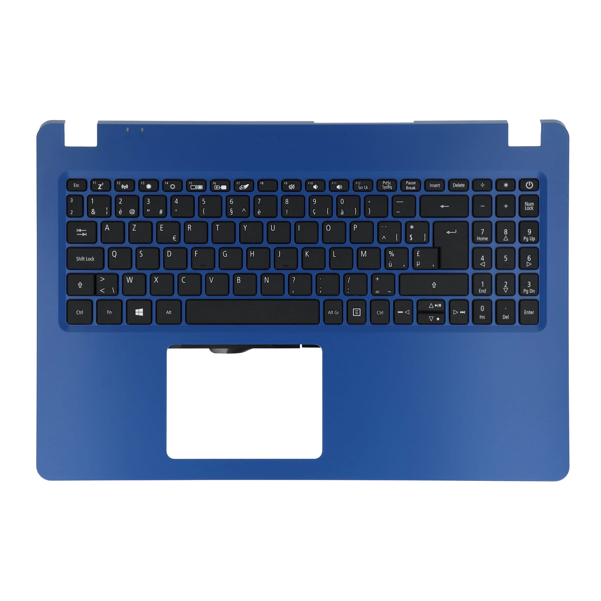 Acer Laptop Toetsenbord Azerty BE + Top Cover - Blauw